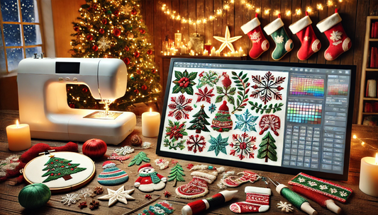 8 Hot Christmas Embroidery Trends for 2024: From Traditional to Tech-Driven