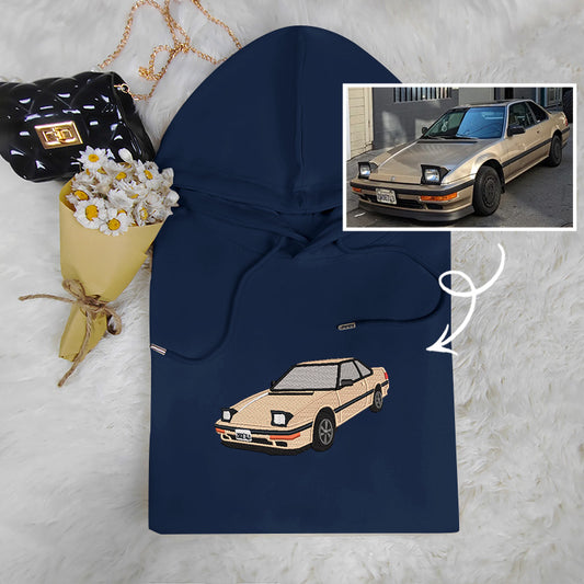 Personalized Car Embroidered Hoodies: Drive in Fashion