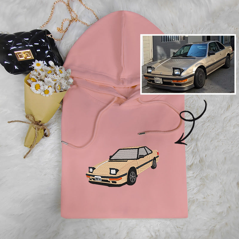 Personalized Car Embroidered Hoodies: Drive in Fashion