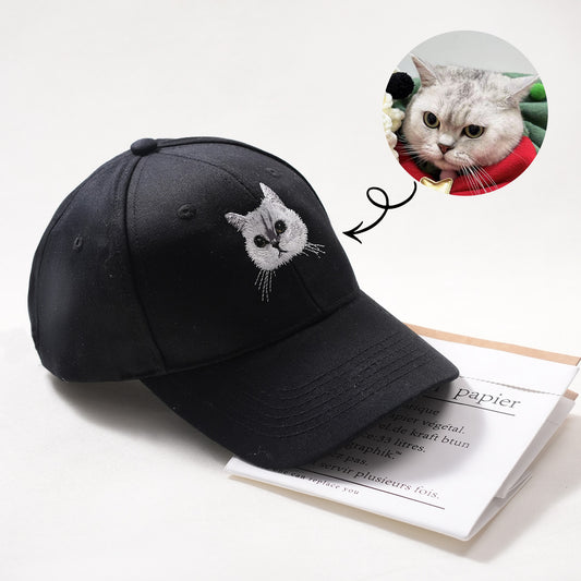 Tailored Pet Style: Custom Embroidered Baseball Cap