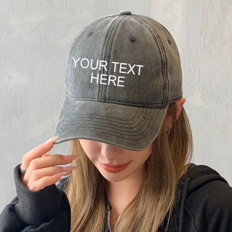 Personalized Embroidered Baseball Cap - Your Unique Style, Your Signature Hat