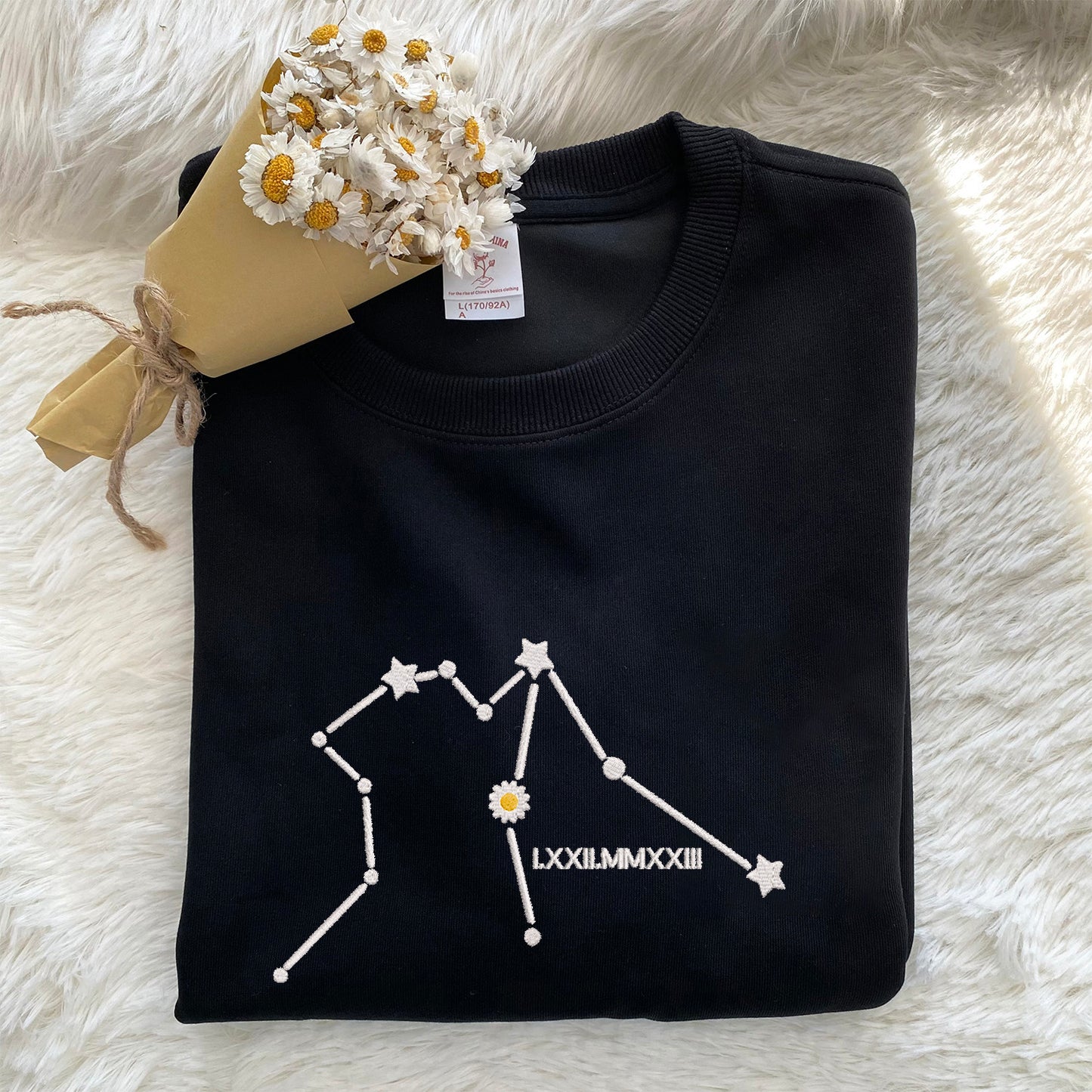 Customized constellation pattern sweatshirts and hoodies