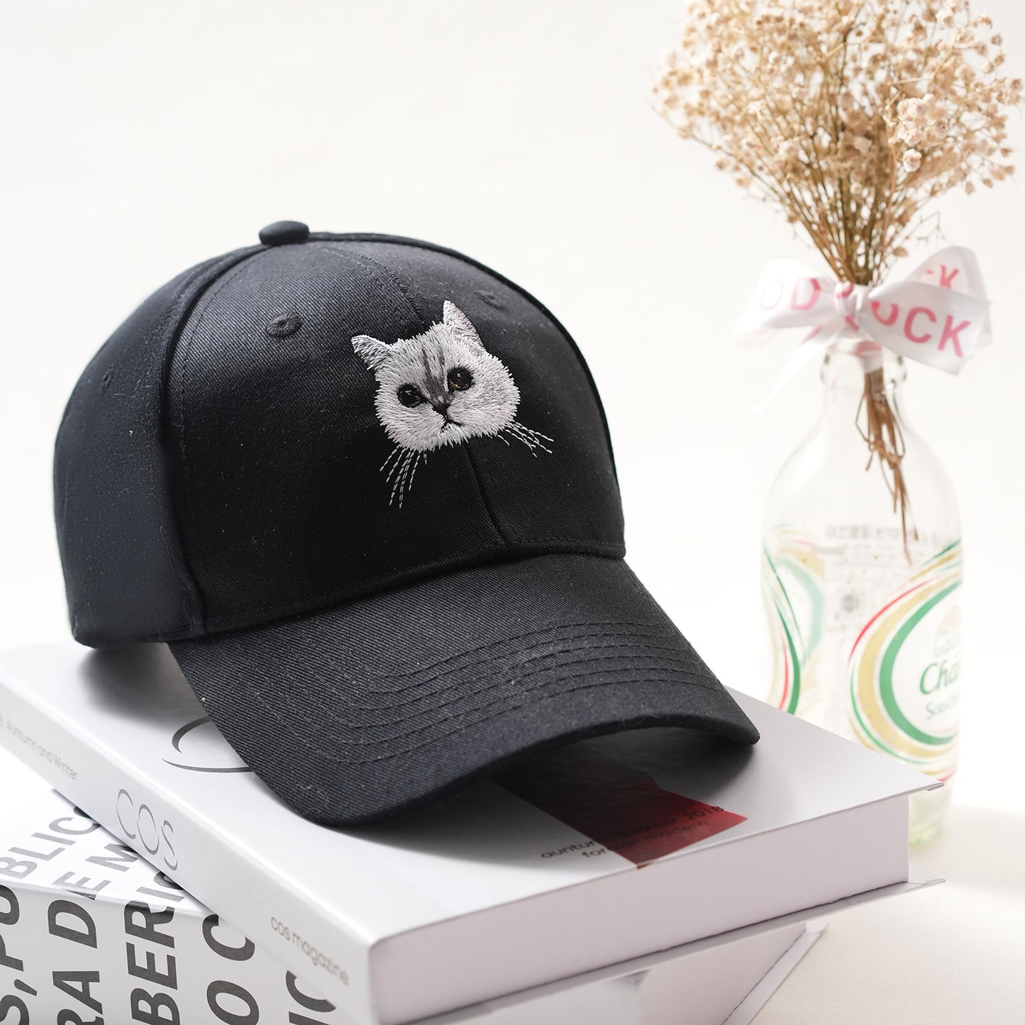 Tailored Pet Style: Custom Embroidered Baseball Cap