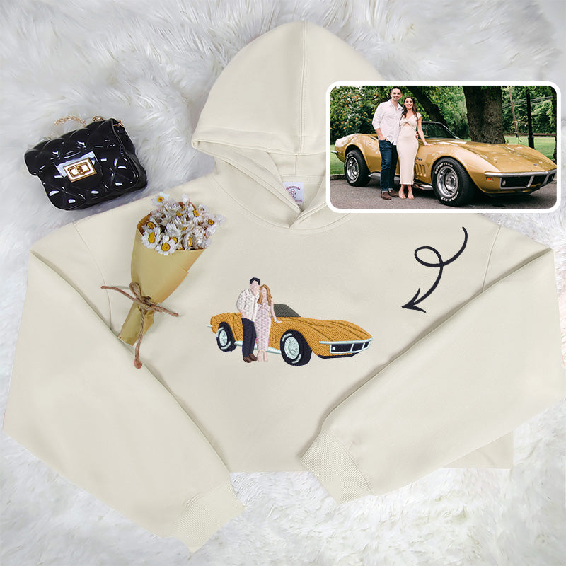 Customize Your Ride: Embroidered Car Hoodie