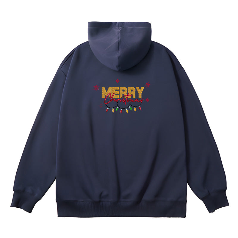 Custom embroidered hoodies, upload family or pet photos for personalized DIY, the perfect holiday gift.