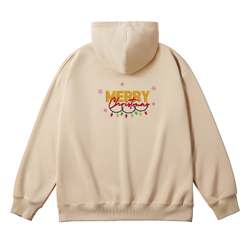 Custom embroidered hoodies, upload family or pet photos for personalized DIY, the perfect holiday gift.