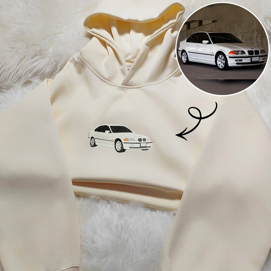 Tailor-Made Car Embroidery Hoodie