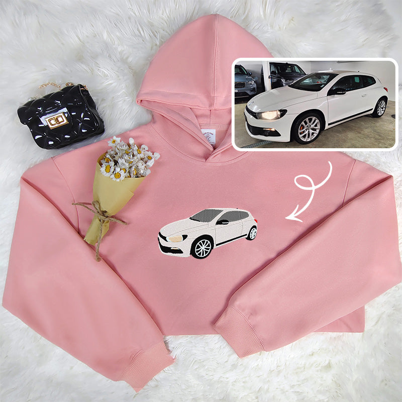 Customized Car Embroidered Hoodies - For Car Enthusiasts