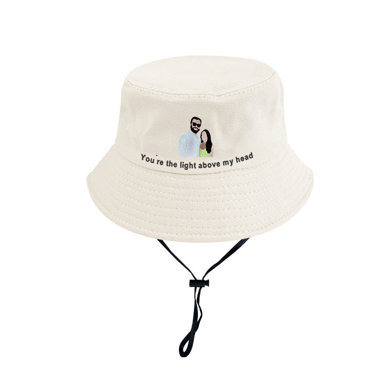 Custom embroidered bucket hat