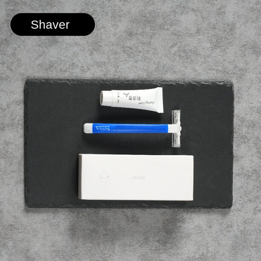 Disposable shaving kit