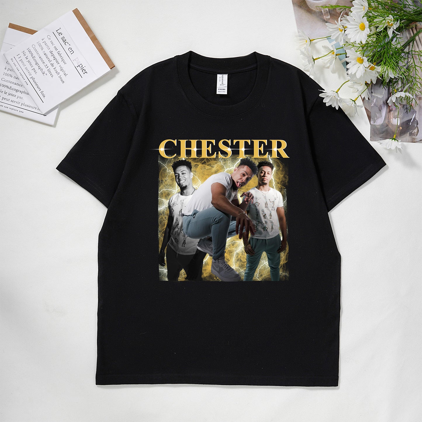 Customized Photo Printed T-shirt/Sweatshirt - Gift for Family Members, Pet Lovers