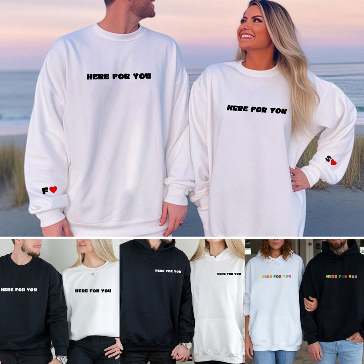 Personalized Print T-Shirt/Sweatshirt/Hoodie | Custom Chest and Sleeve Designs | Must-Have for Unique Style