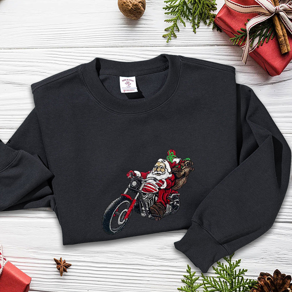 Customized Christmas Element Hoodie | Available in Six Colors with Unique Embroidery, Make This Christmas Even More Special!