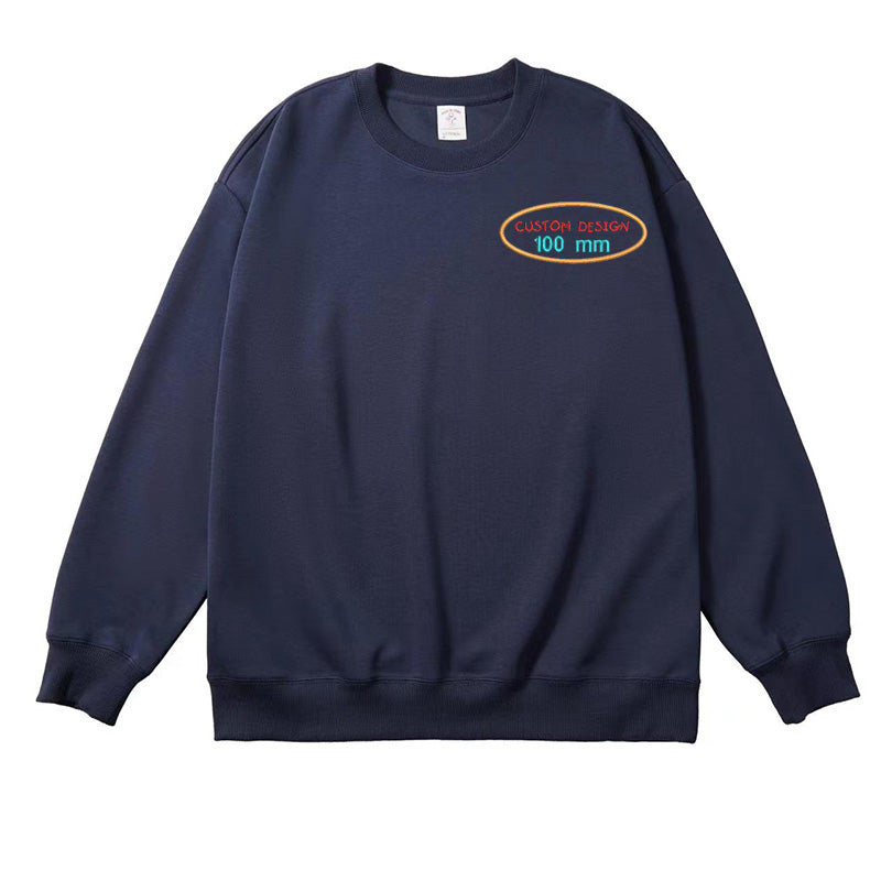 Custom Embroidered Logo Crewneck Sweatshirt | Unique Personality, Showcasing Style