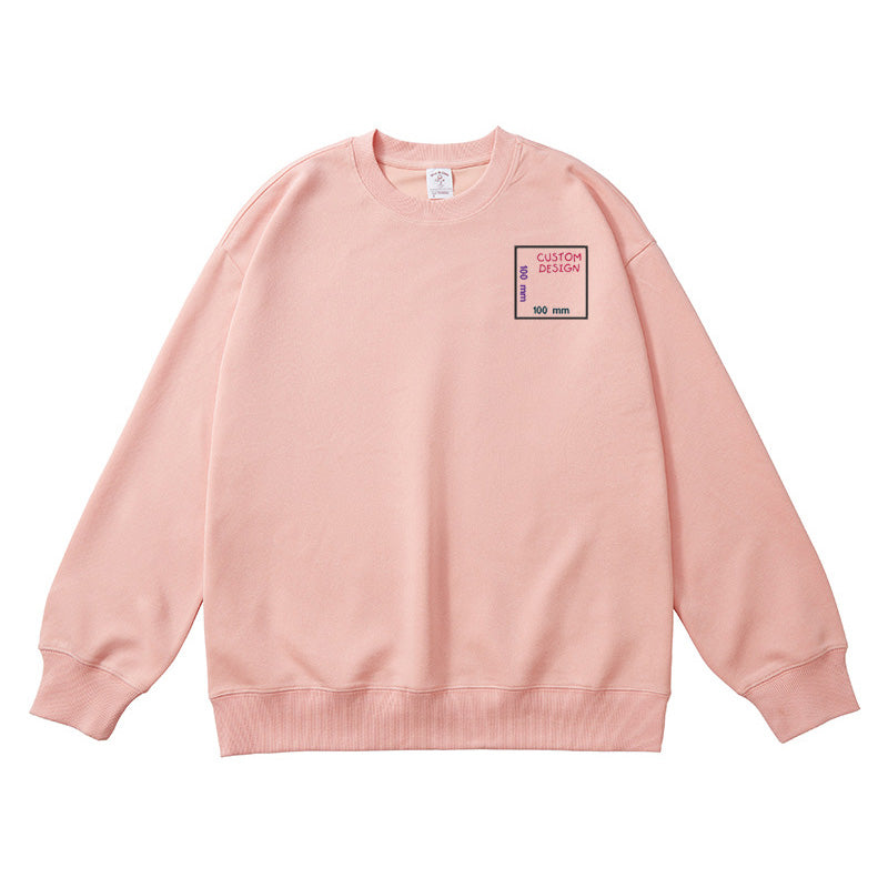 Custom Embroidered Logo Crewneck Sweatshirt | Unique Personality, Showcasing Style