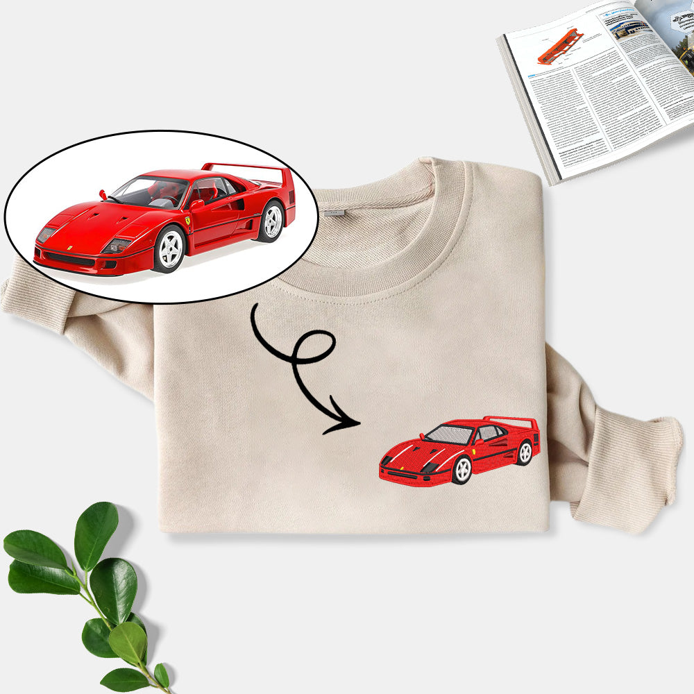 Customized Car Theme Sweatshirt: Gear Up with Style