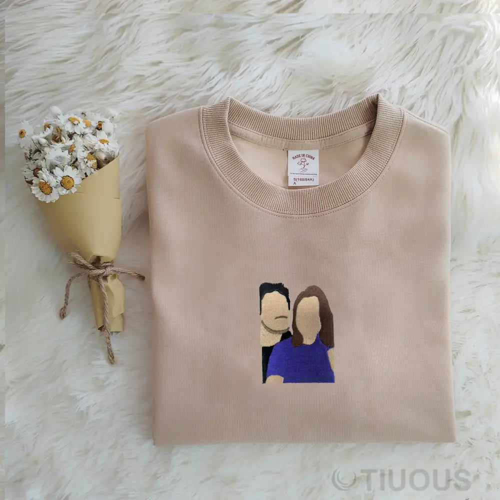 Custom Couples Embroidered Sweatshirts: Express Your Love Way