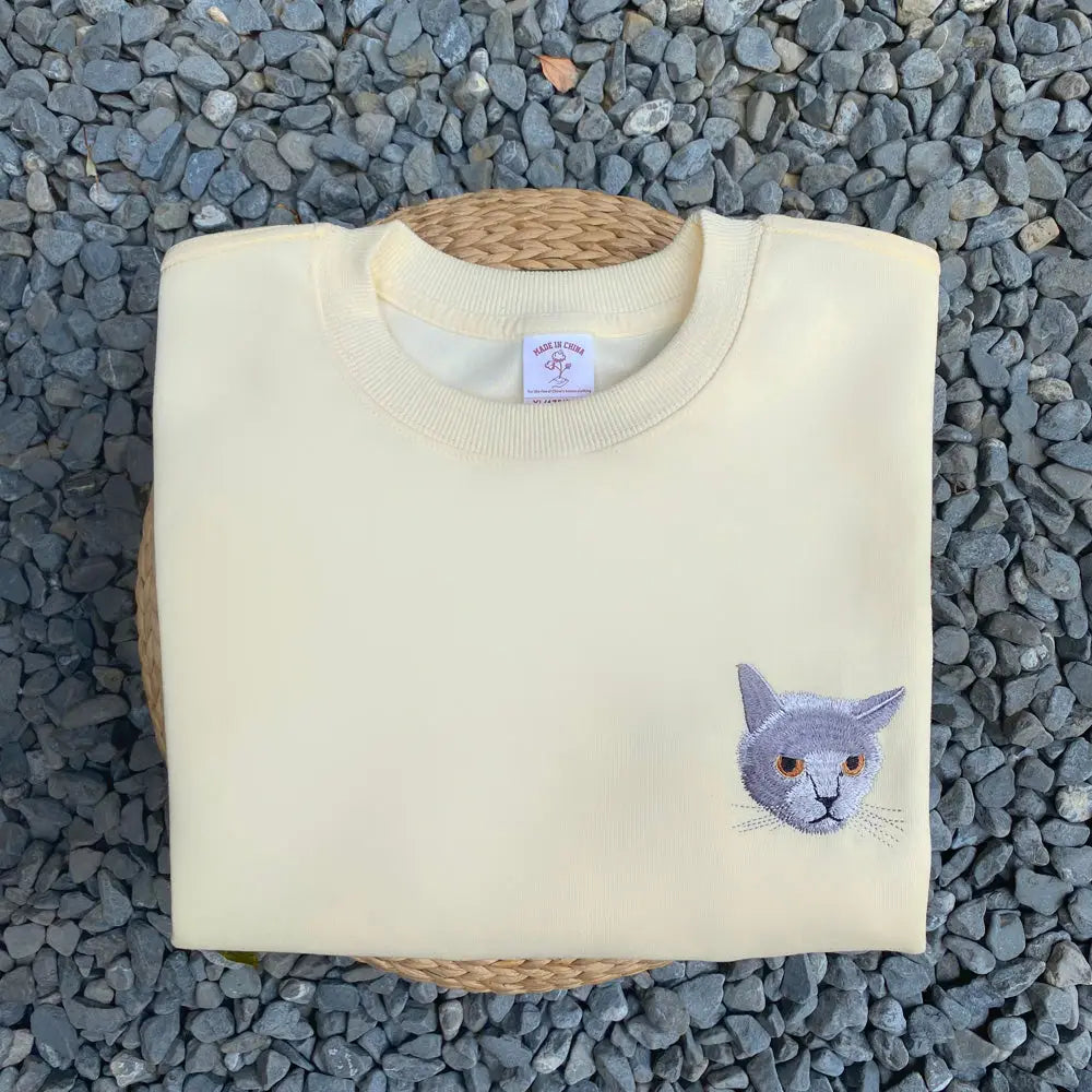 Custom Matching Embroidered Sweatshirt For Your Pet