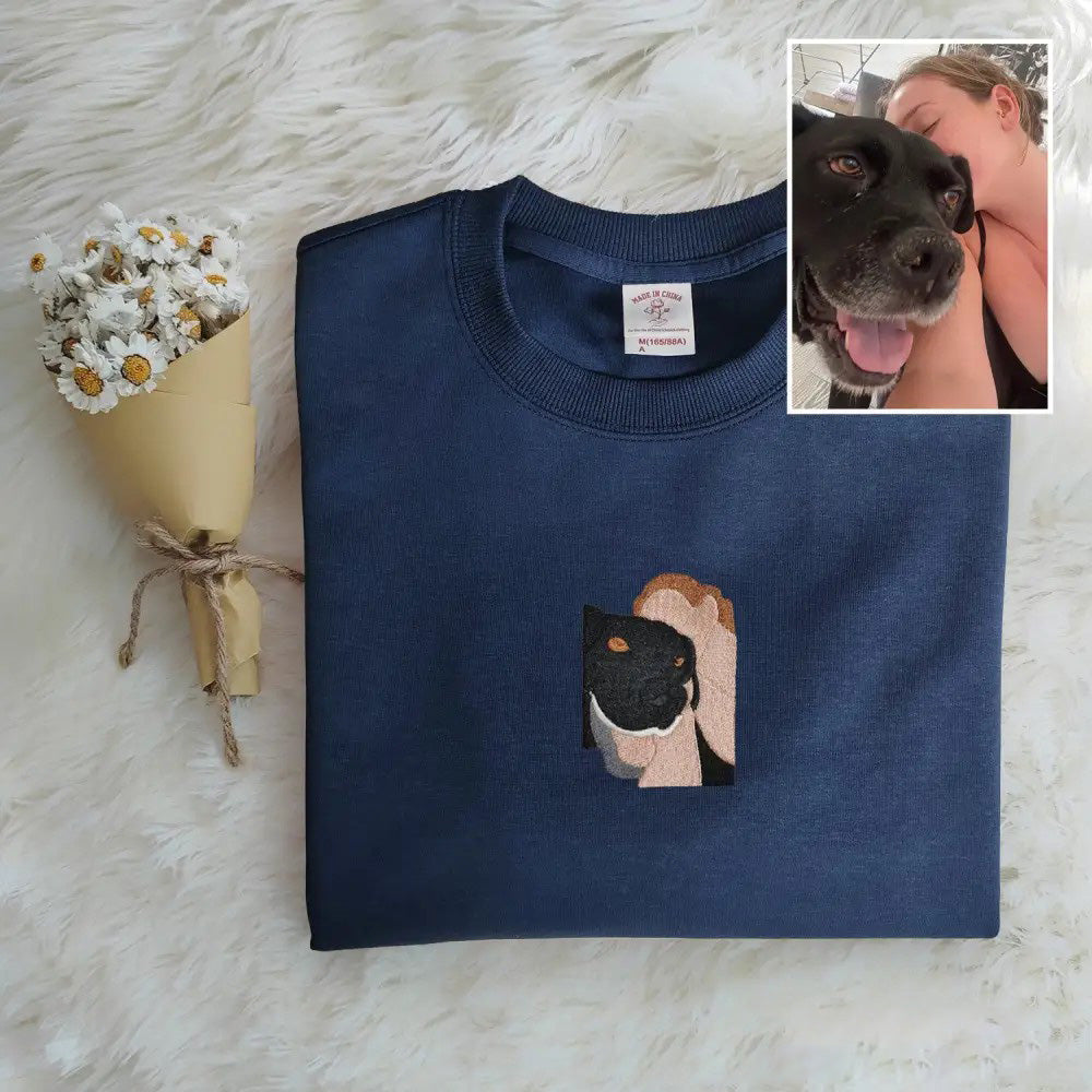 Customized Embroidery Sweatshirts for Pets,Tailored Comfort