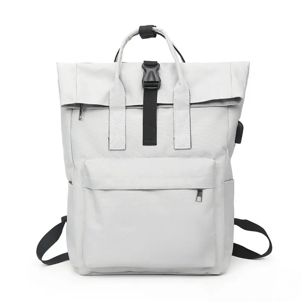 Customized Line Or Full-Color Embroidered Canvas Backpack
