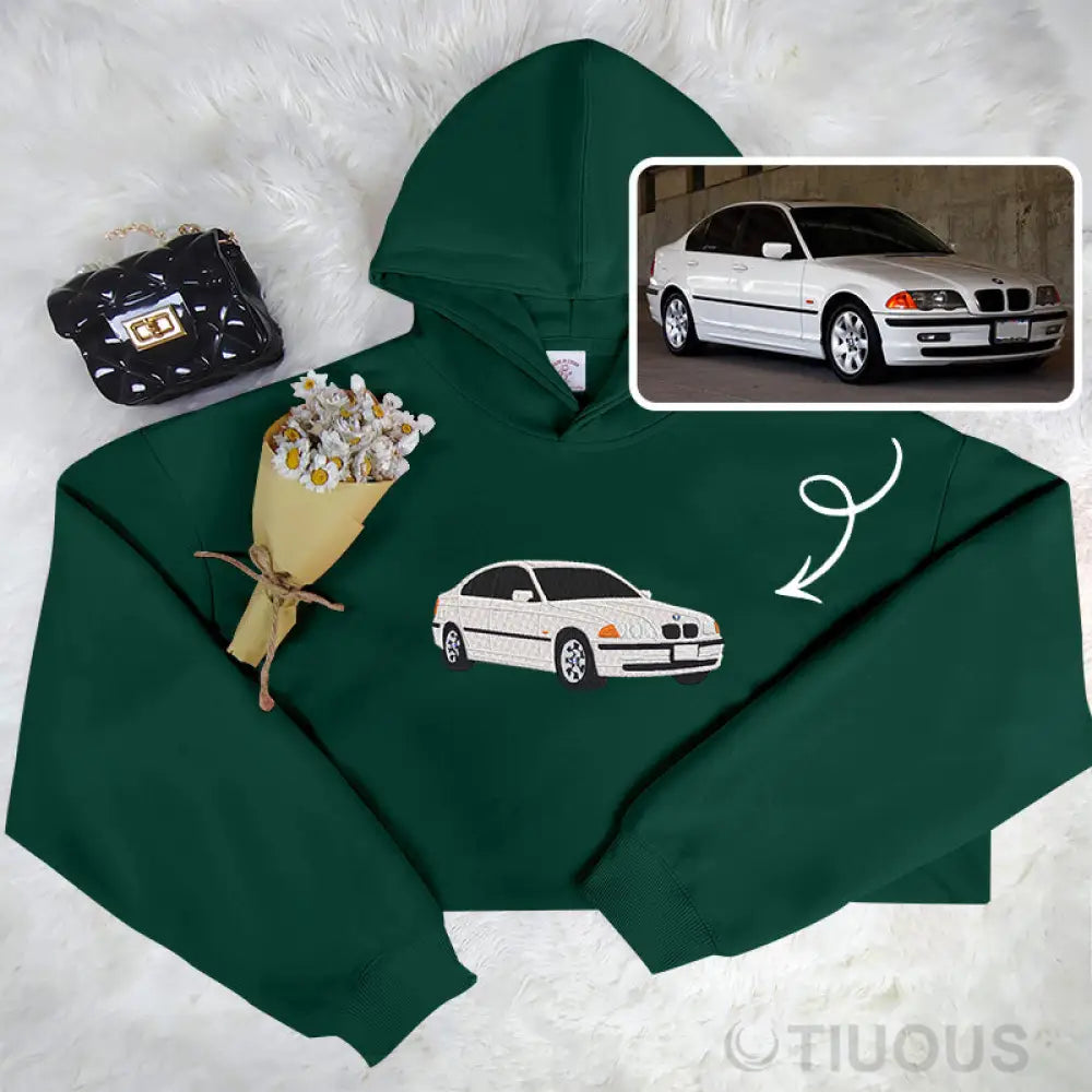 Tailor-Made Car Embroidered Hoodie: Show Your Ride