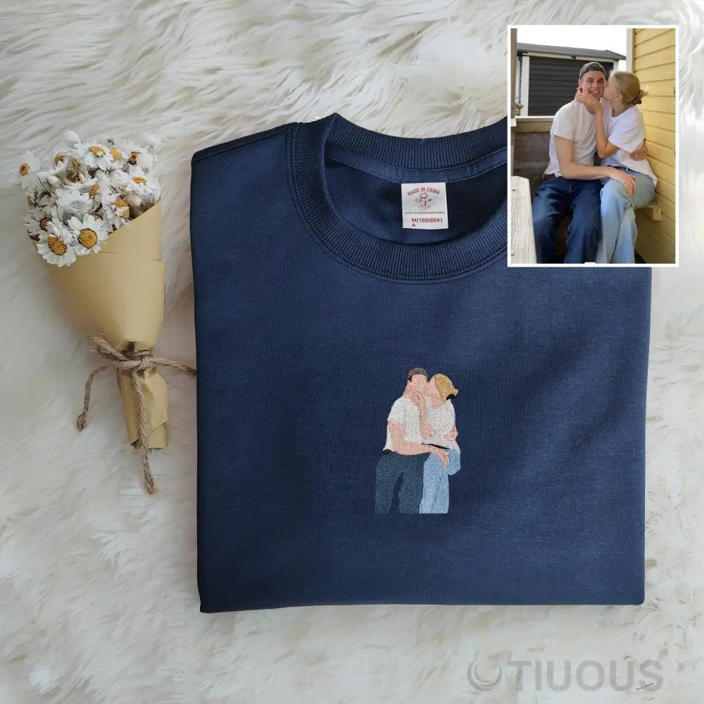 Tailor-Made Couple Sweatshirts: Customized Duo