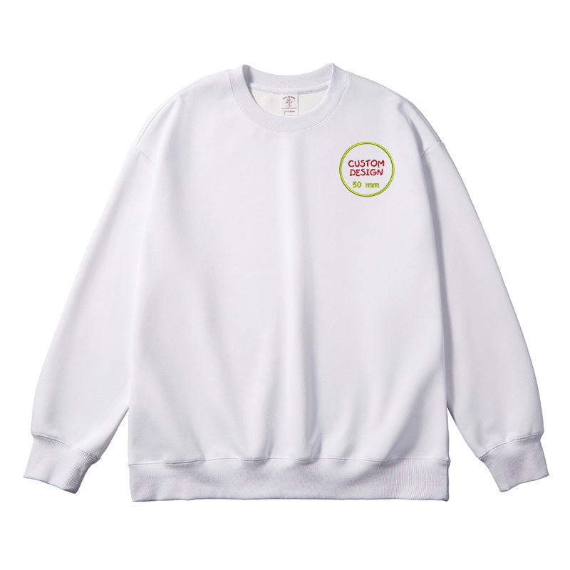 Custom Embroidered Logo Crewneck Sweatshirt | Unique Personality, Showcasing Style